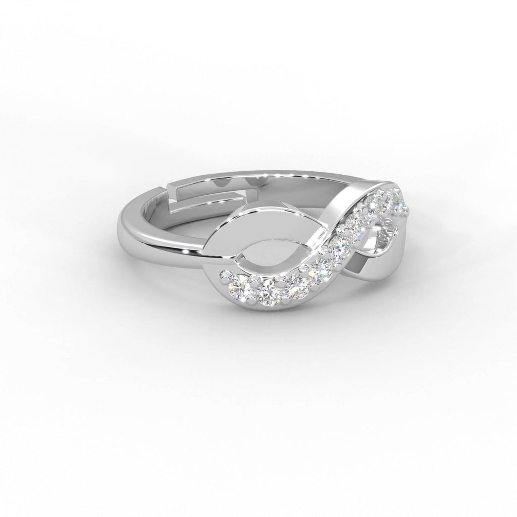 PURE 925 SILVER INFINITY RING