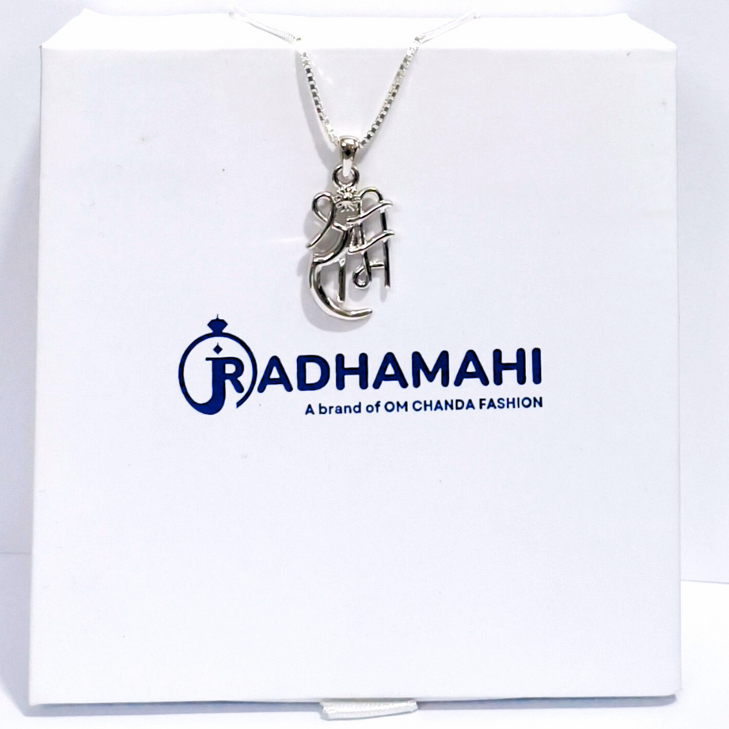 SHREE RAM PENDANT WITH CHAIN 925 SILVER