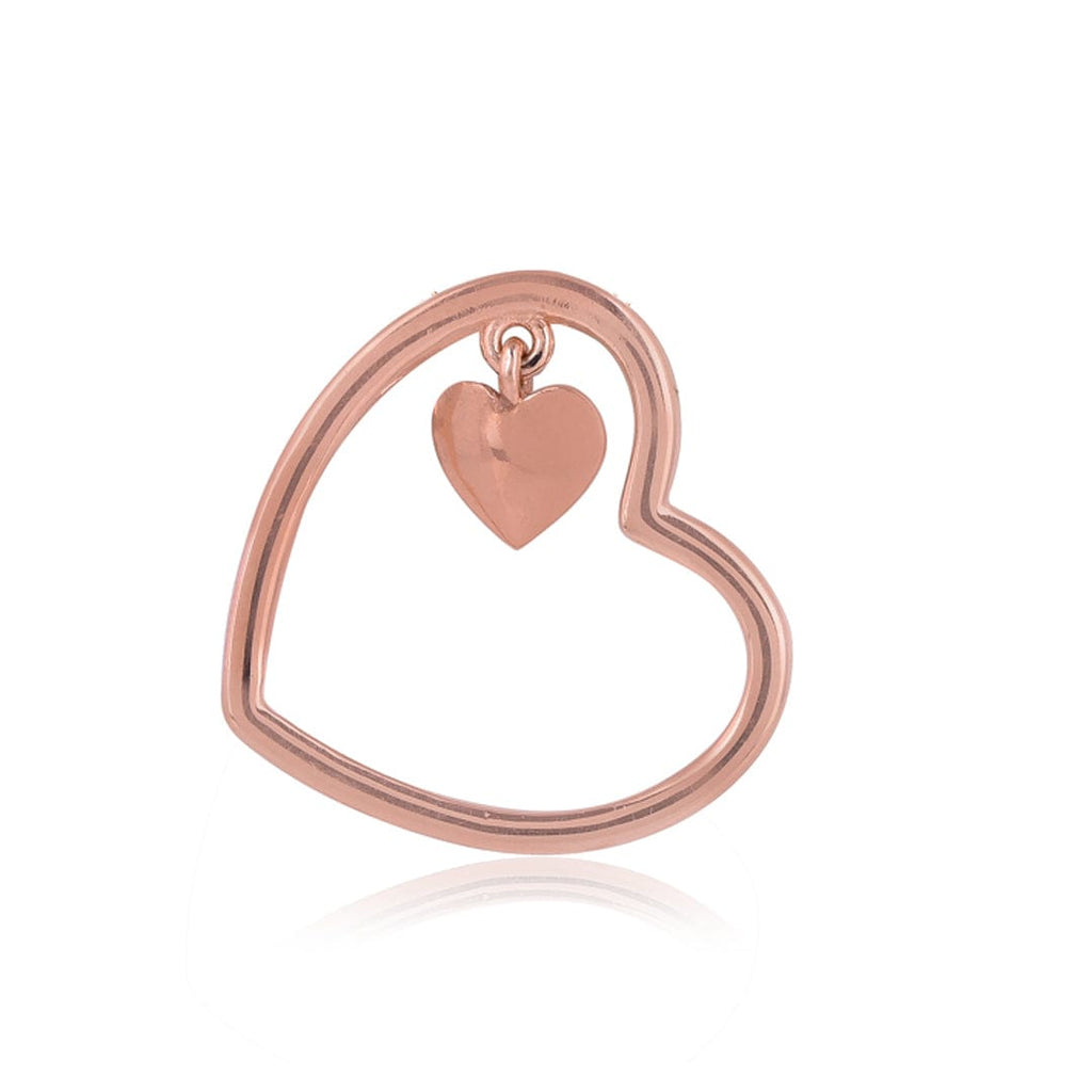 Pure 925 Silver Minimalist Heart Pendant